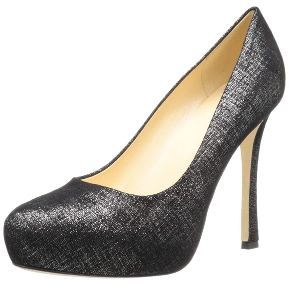 Kate Spade Nikki Platform Print Suede Heels - Picture 1 of 7